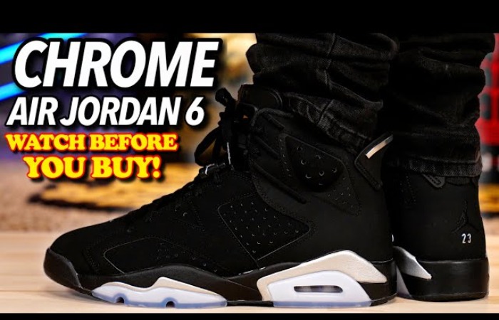 Features of Air Jordan Chrome 6s