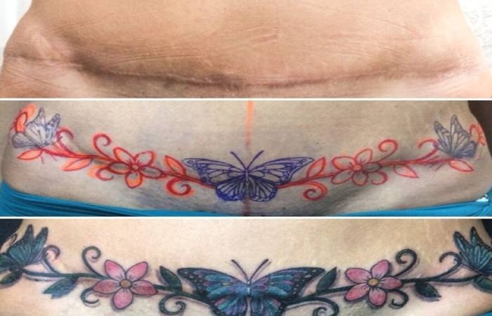 Classy Stomach Tattoos Womens