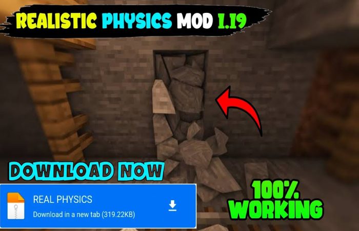 6 Realistic Physics Mod That Turns Minecraft Pe To Minecraft java Edition || Spunky insaan