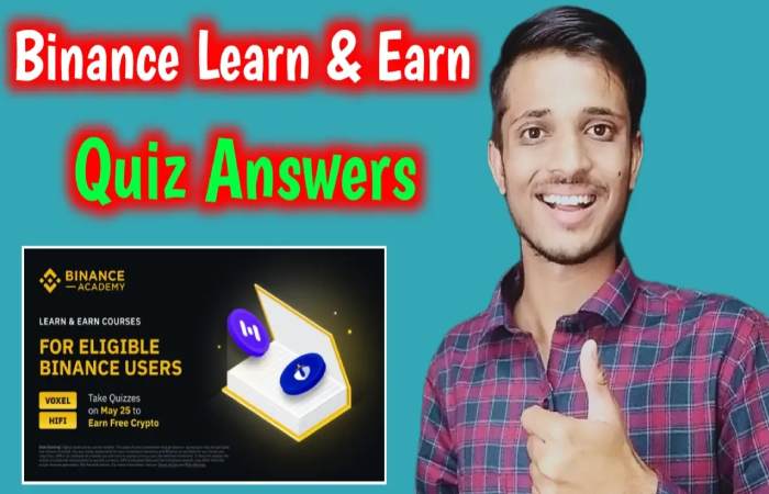 What is Binance Learn And Earn Quiz_