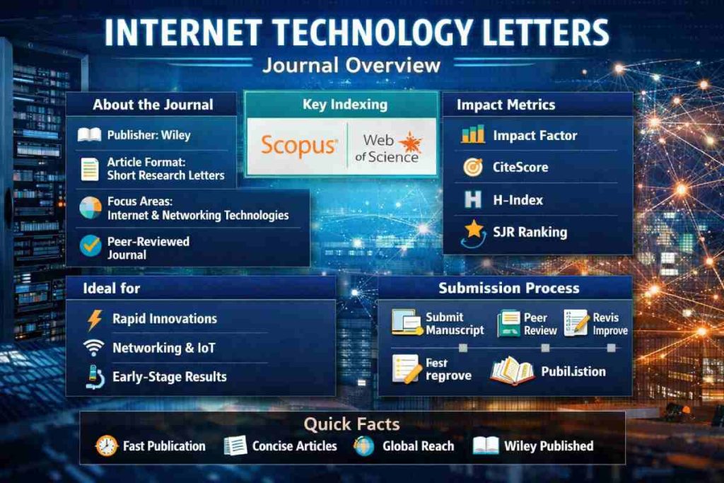 Internet Technology Letters: Journal Guide, Metrics & Research Value