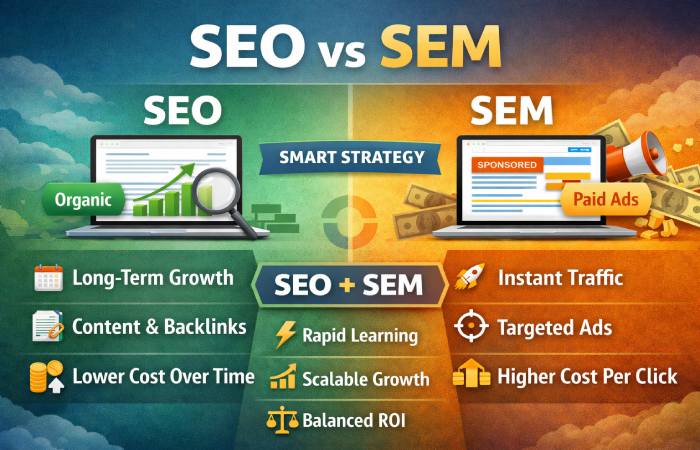 about seo vs sem