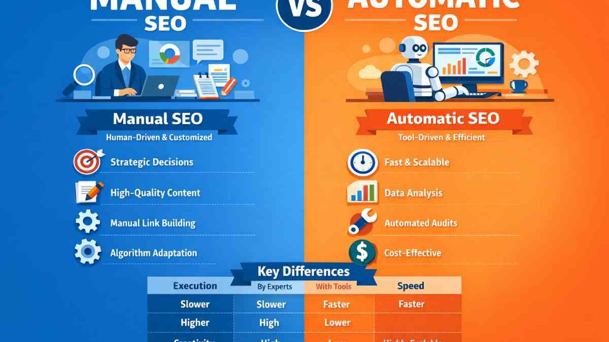 Manual vs Automatic SEO: A Complete Guide