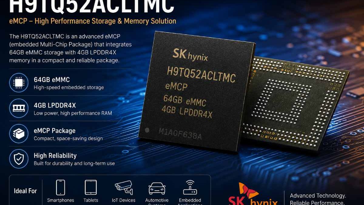 H9TQ52ACLTMC: Complete Guide to the SK Hynix eMCP Memory Chip